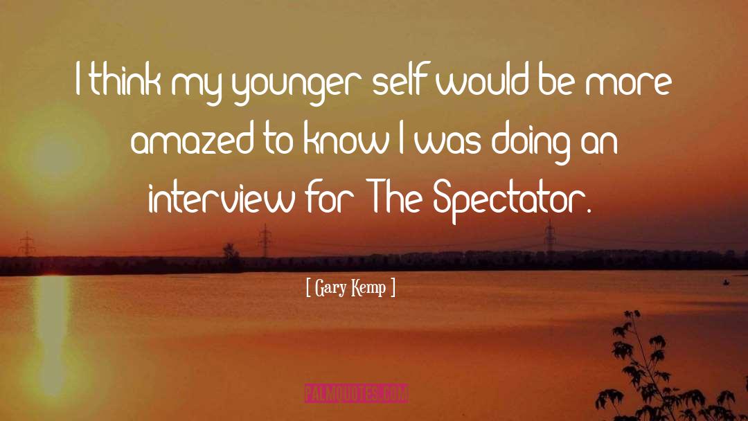 Interviews quotes by Gary Kemp
