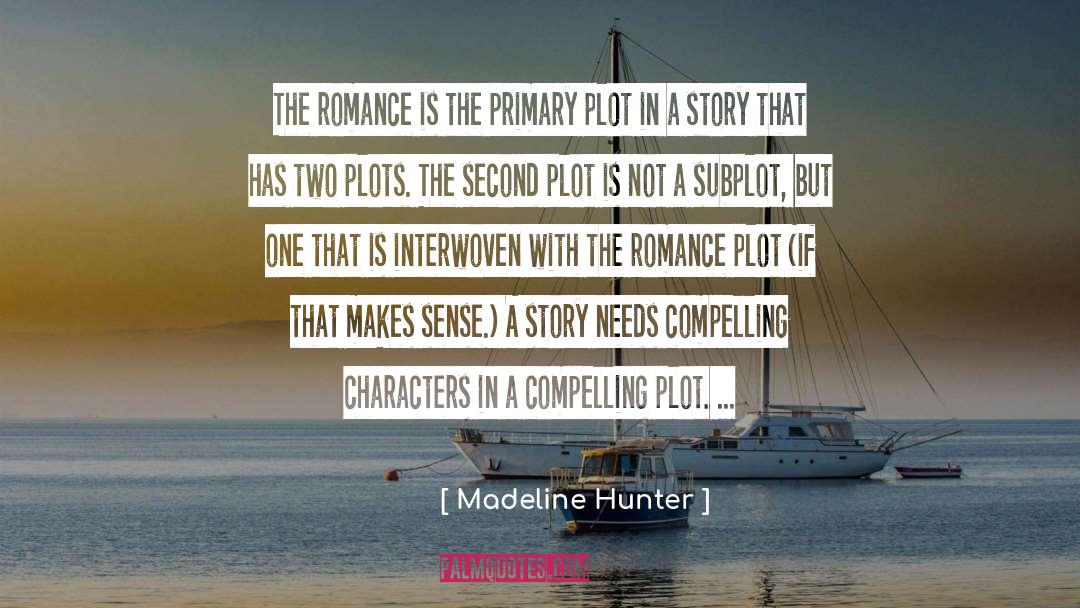 Interwoven quotes by Madeline Hunter