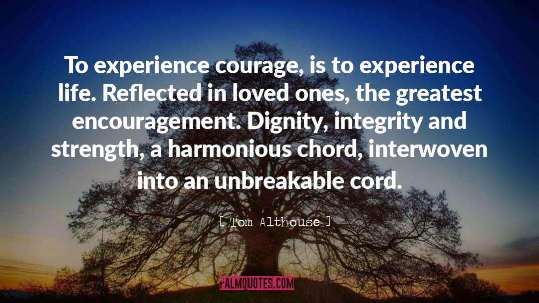 Interwoven quotes by Tom Althouse