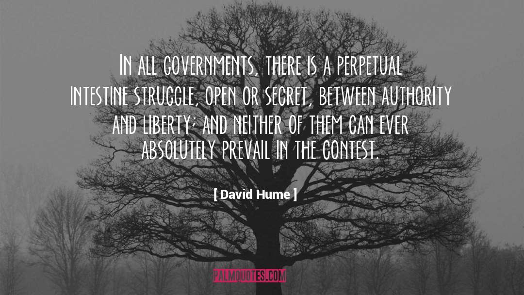 Intestine quotes by David Hume