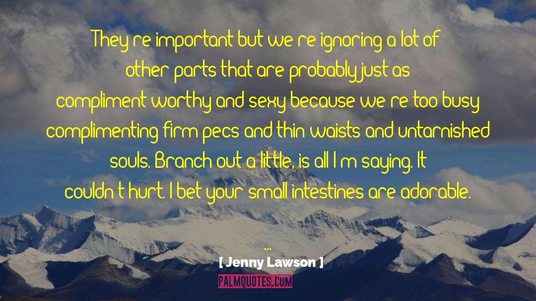 Intestines quotes by Jenny Lawson