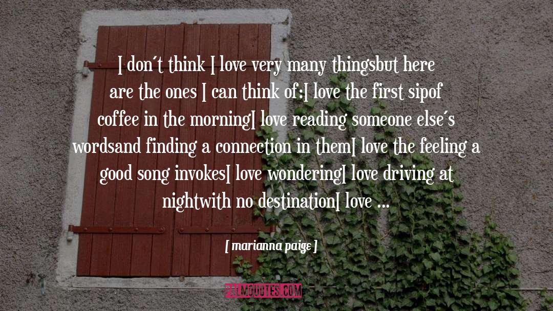 Intimacy Love Connection quotes by Marianna Paige