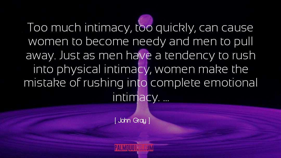 Intimacy quotes by John Gray