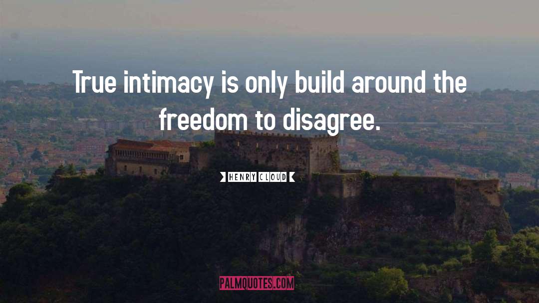 Intimacy quotes by Henry Cloud