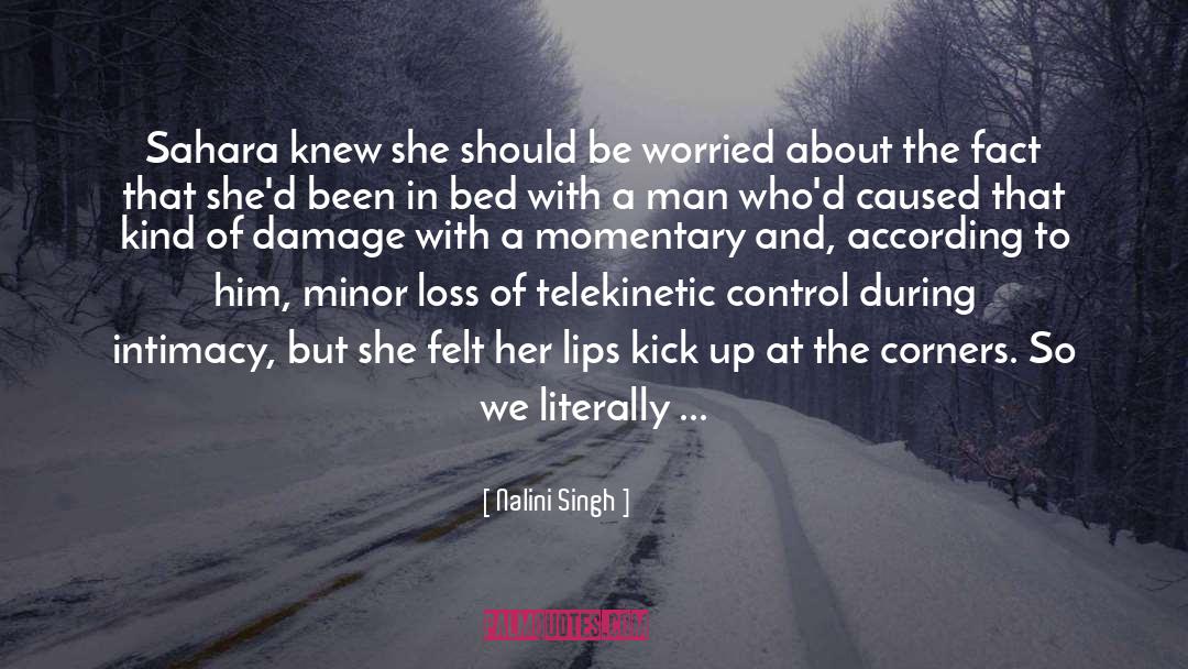 Intimacy quotes by Nalini Singh