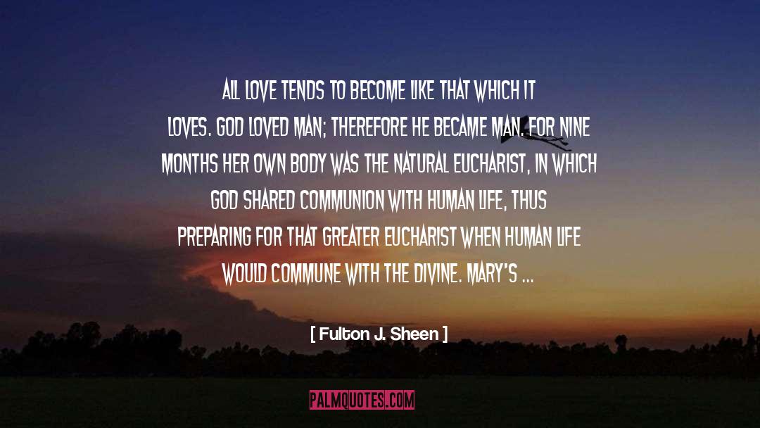 Intimacy With Christ quotes by Fulton J. Sheen