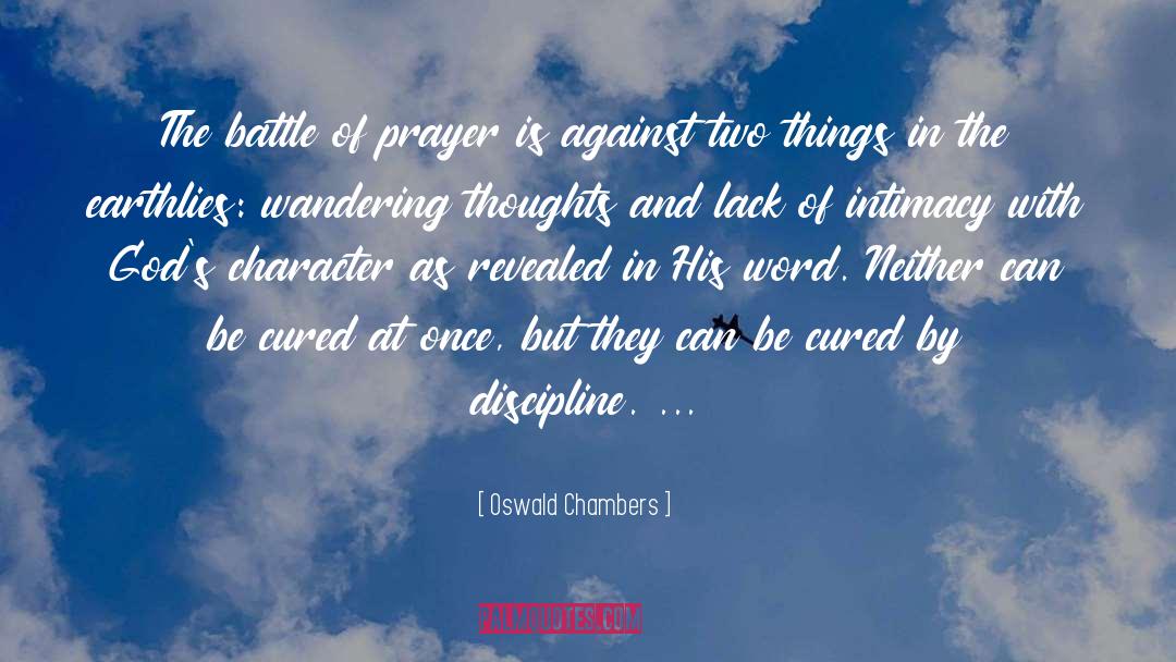 Intimacy With God quotes by Oswald Chambers