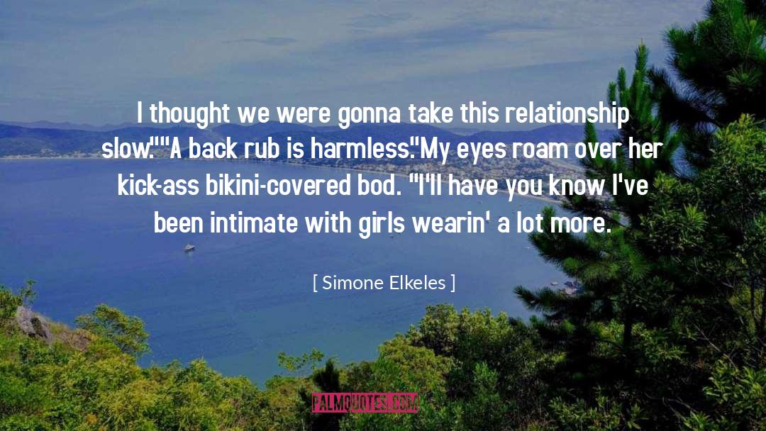 Intimate Apparel quotes by Simone Elkeles