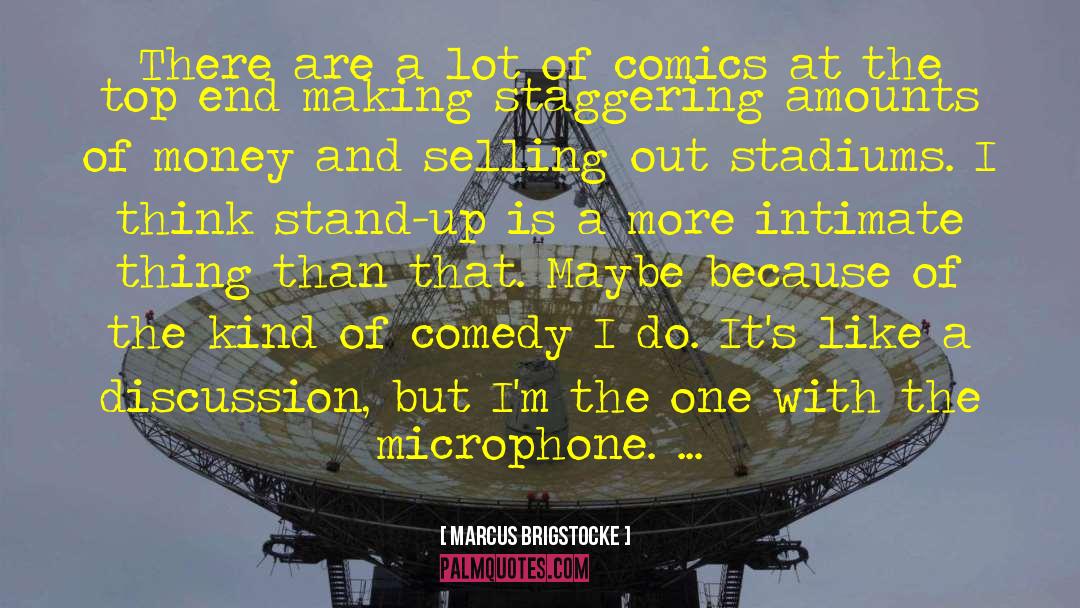 Intimate Conversation quotes by Marcus Brigstocke