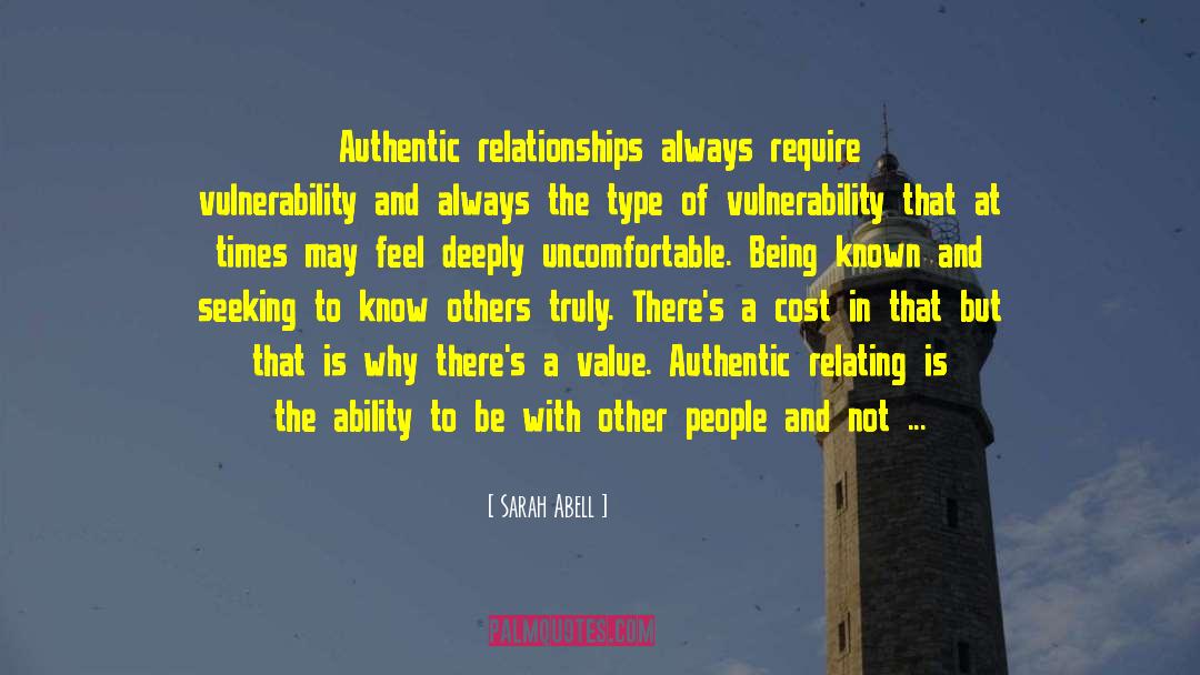 Intimate Relationships quotes by Sarah Abell