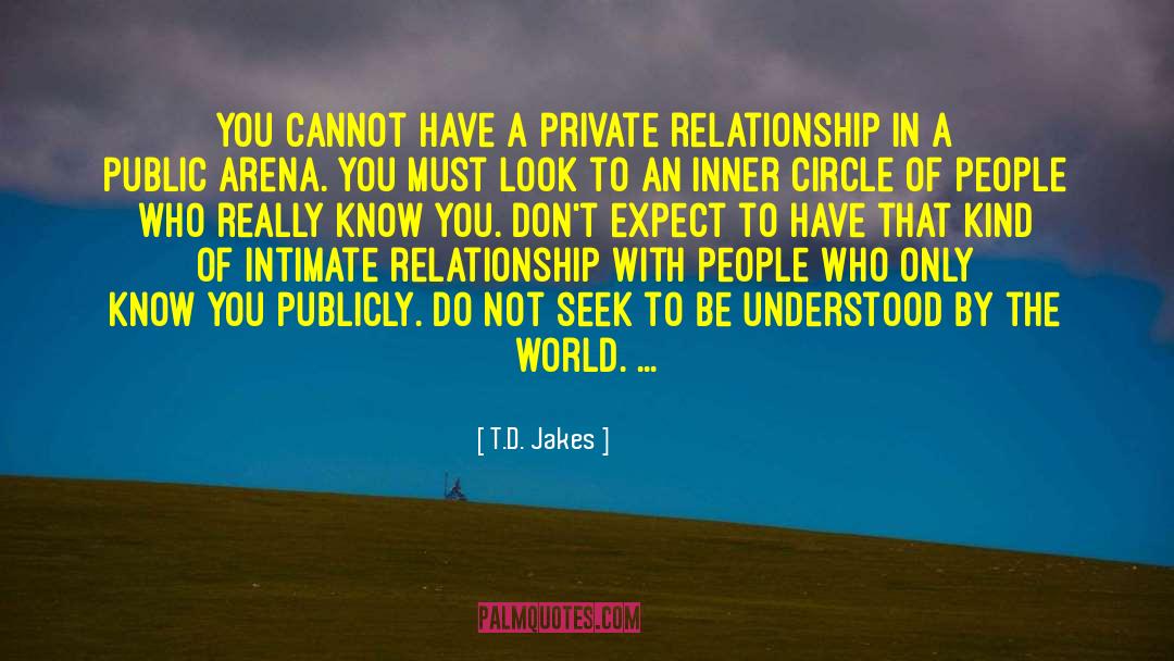 Intimate Relationships quotes by T.D. Jakes