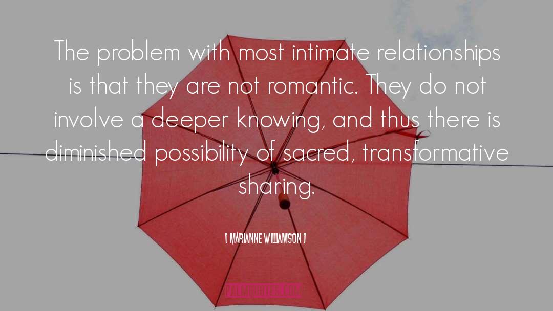 Intimate Relationships quotes by Marianne Williamson