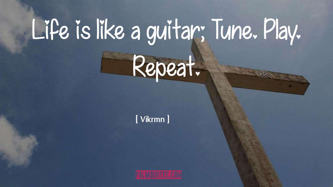Intimating A Guitar quotes by Vikrmn