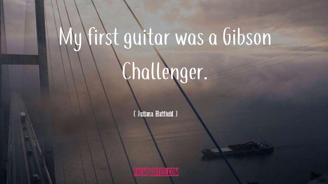 Intimating A Guitar quotes by Juliana Hatfield