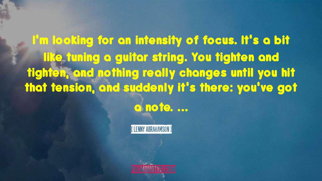 Intimating A Guitar quotes by Lenny Abrahamson