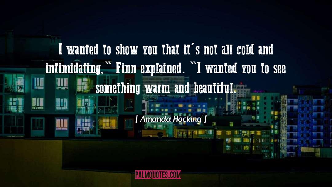 Intimidating quotes by Amanda Hocking
