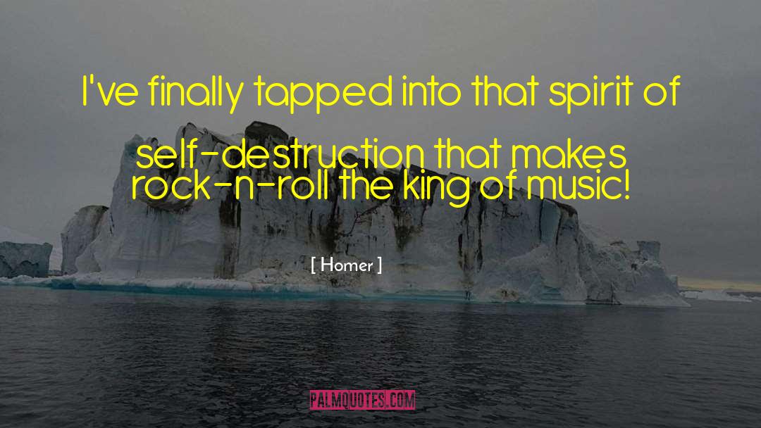 Into Music quotes by Homer