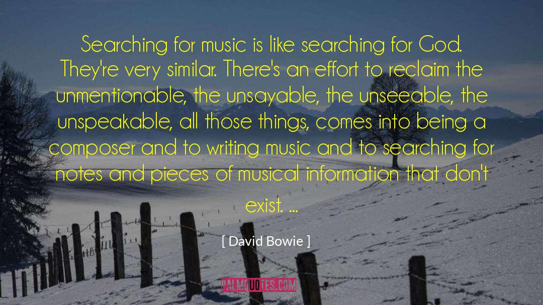 Into Music quotes by David Bowie