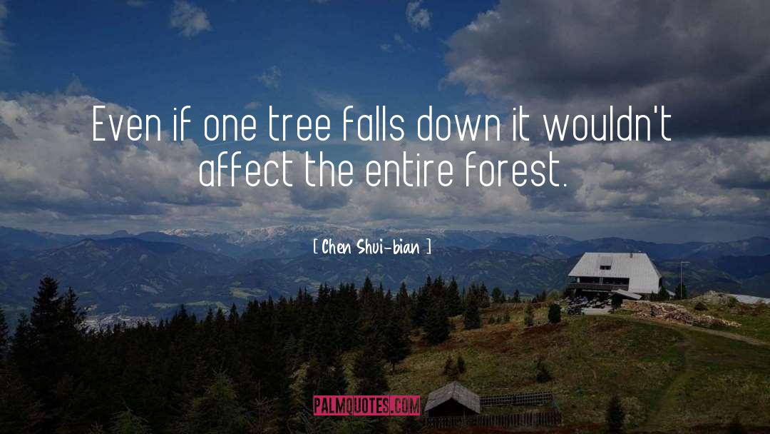 Into The Forest Movie quotes by Chen Shui-bian
