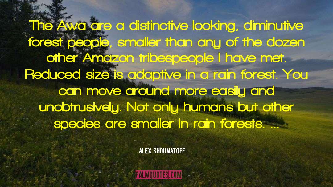 Into The Forest Movie quotes by Alex Shoumatoff