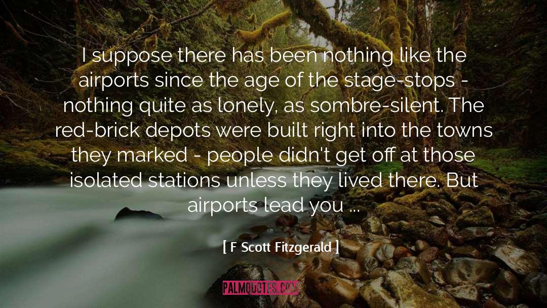 Into The Silent Sea quotes by F Scott Fitzgerald