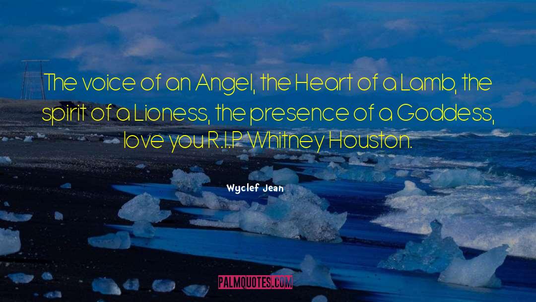 Intones Houston quotes by Wyclef Jean