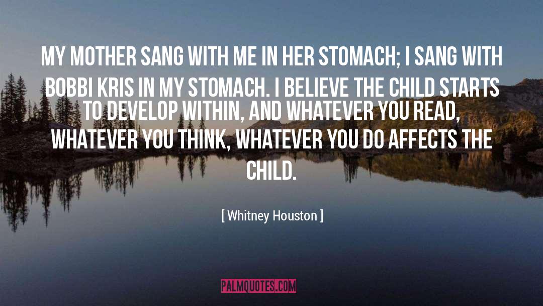 Intones Houston quotes by Whitney Houston