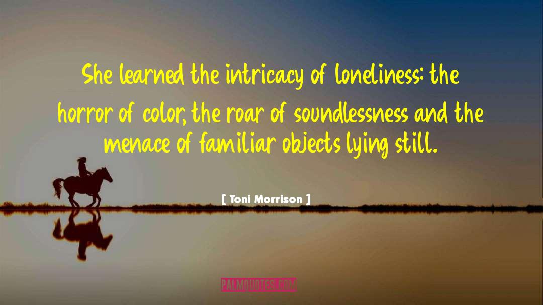 Intricacy quotes by Toni Morrison