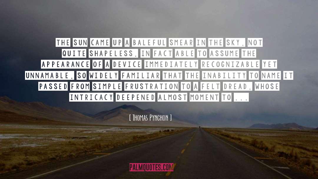 Intricacy quotes by Thomas Pynchon