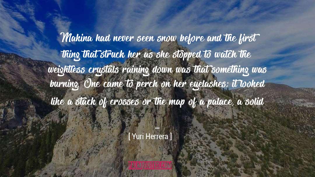 Intricate quotes by Yuri Herrera