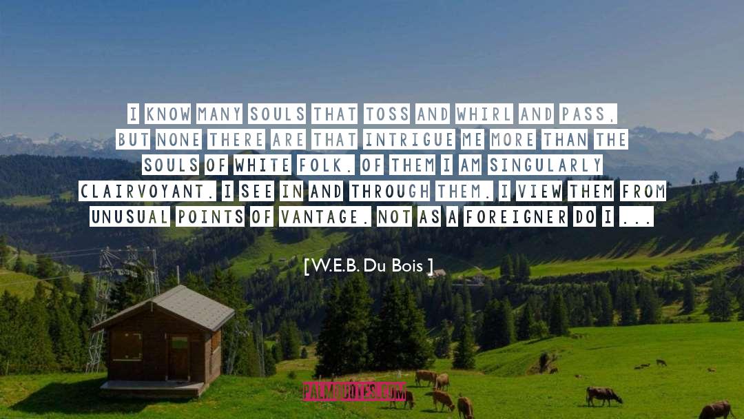 Intrigue quotes by W.E.B. Du Bois