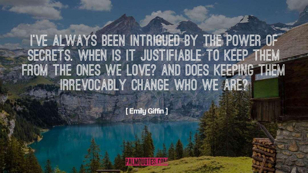 Intrigued quotes by Emily Giffin