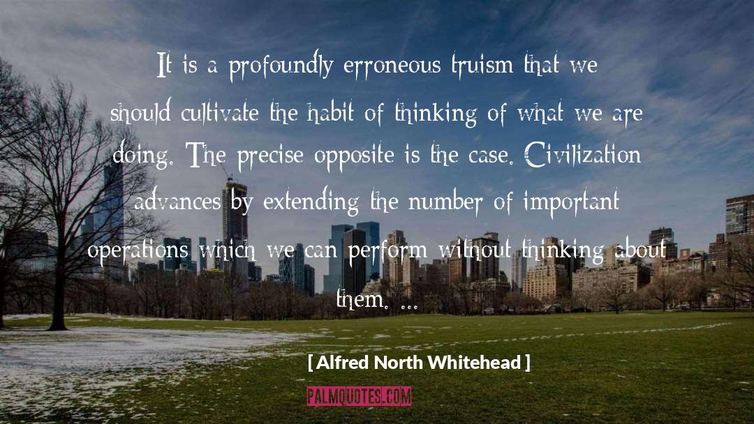 Intriguing People quotes by Alfred North Whitehead