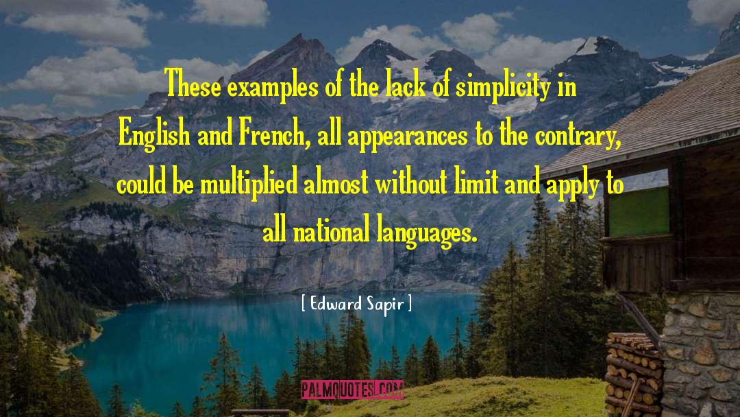 Intrinseque In English quotes by Edward Sapir