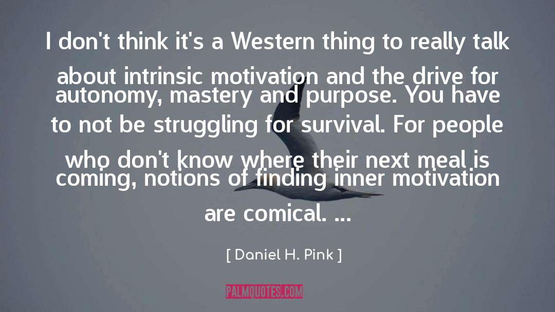 Intrinsic Motivation quotes by Daniel H. Pink