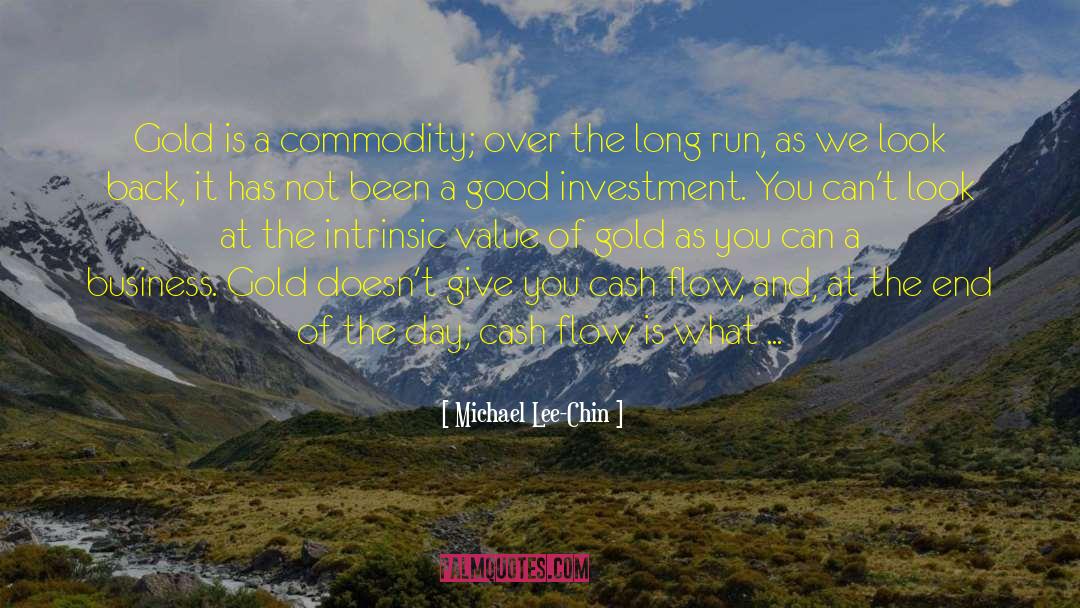 Intrinsic quotes by Michael Lee-Chin