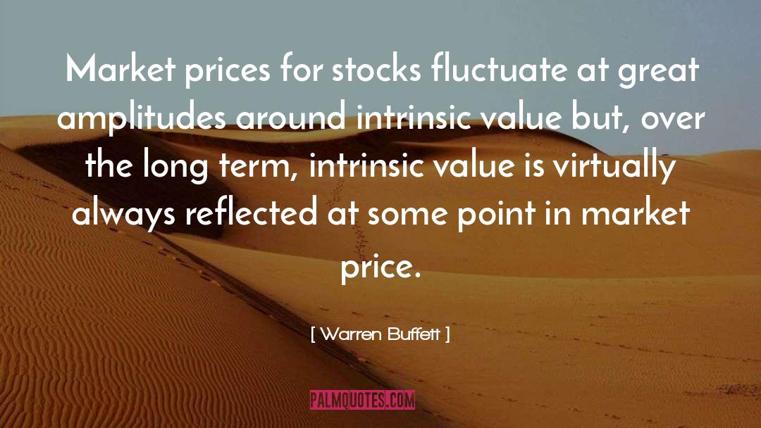 Intrinsic Value quotes by Warren Buffett