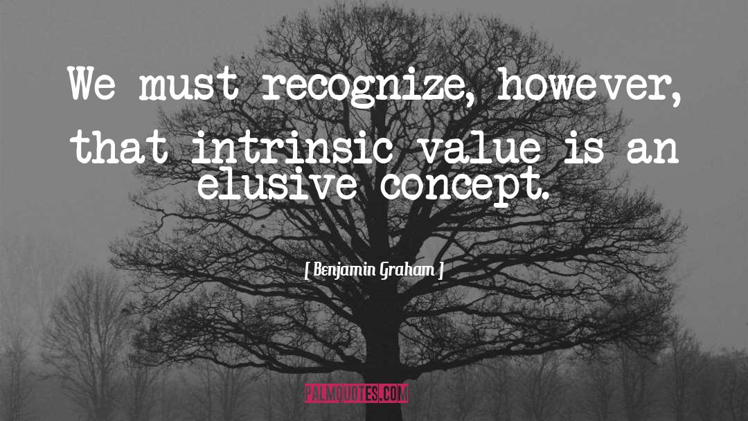 Intrinsic Value quotes by Benjamin Graham