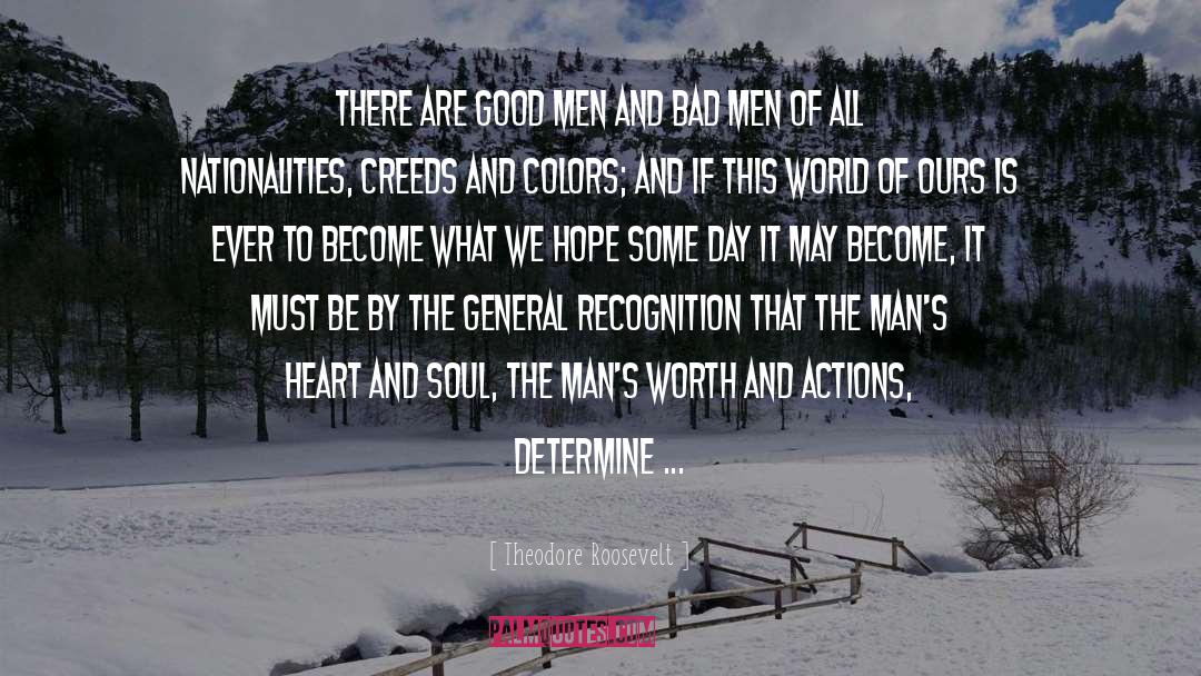 Intrinsic Worth quotes by Theodore Roosevelt