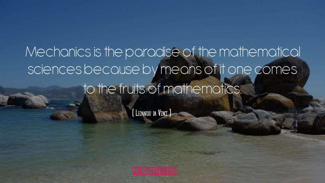Introducer Of The Math quotes by Leonardo Da Vinci