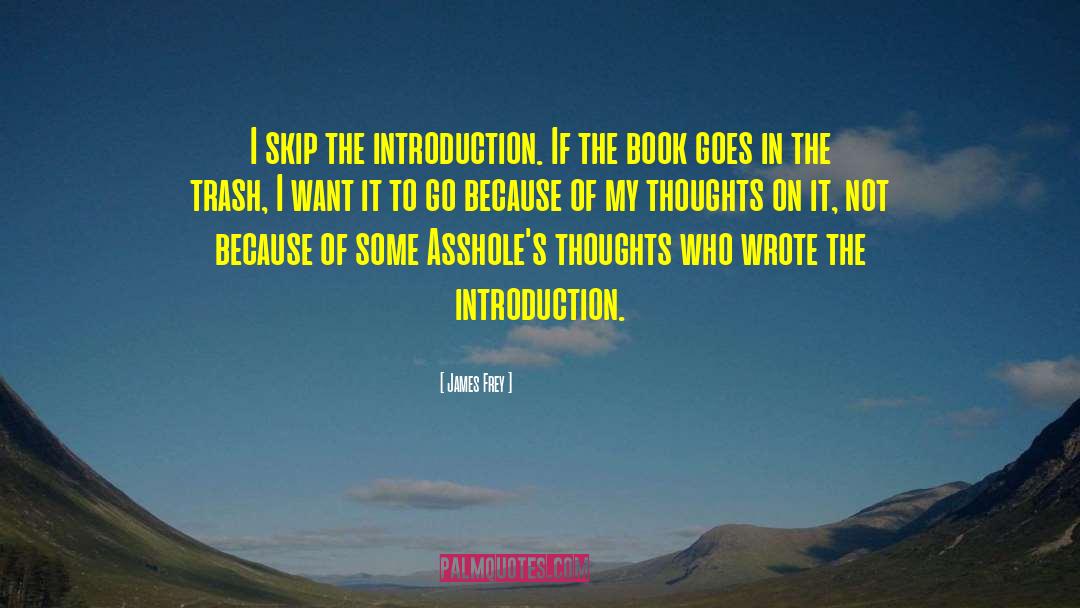 Introduction quotes by James Frey