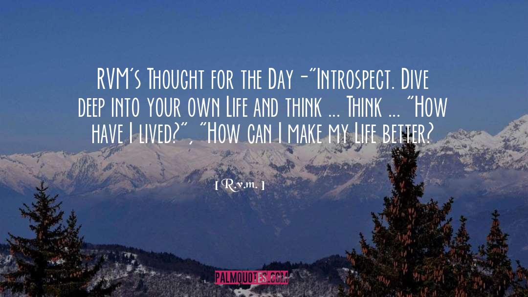 Introspect quotes by R.v.m.