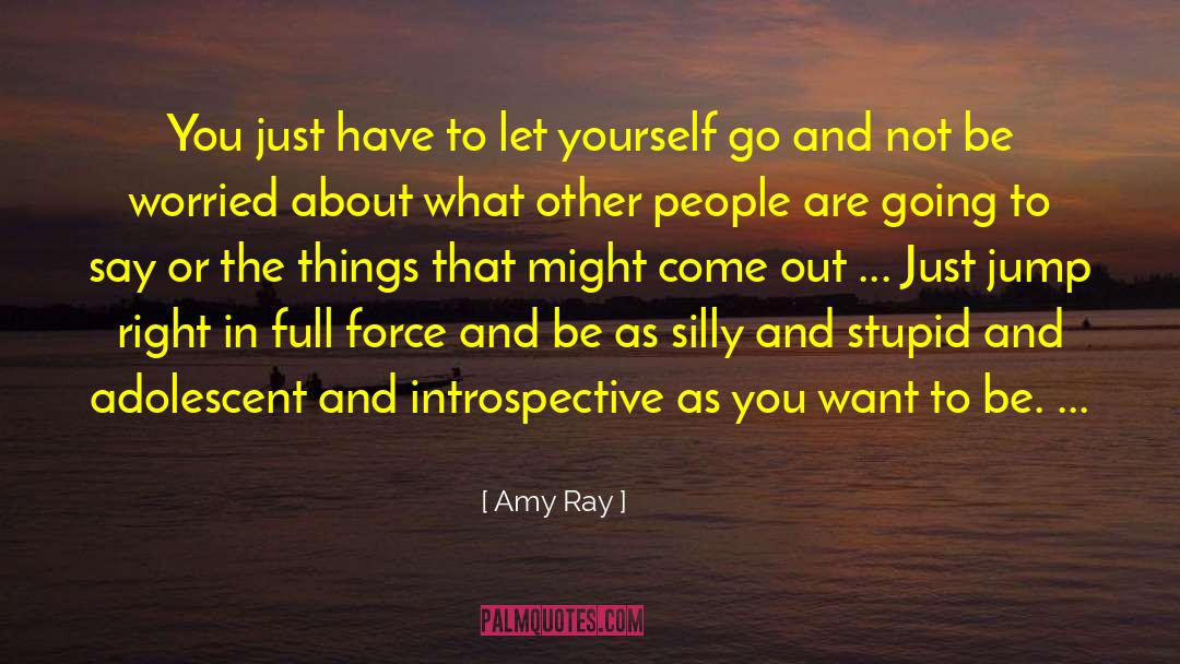 Introspective quotes by Amy Ray