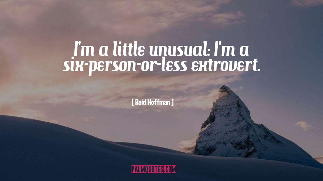 Introvert Or Extrovert quotes by Reid Hoffman