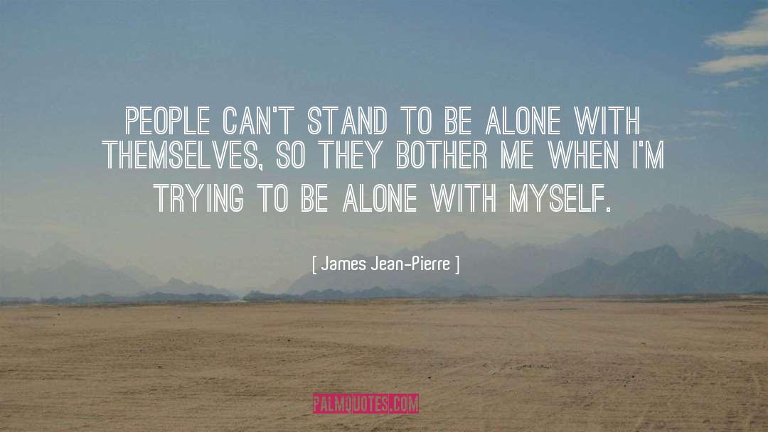 Introvert quotes by James Jean-Pierre