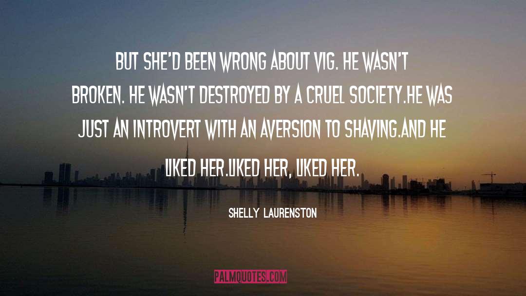 Introvert quotes by Shelly Laurenston