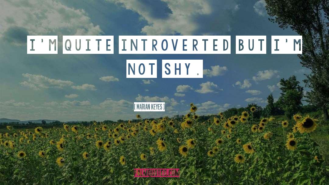 Introverted quotes by Marian Keyes