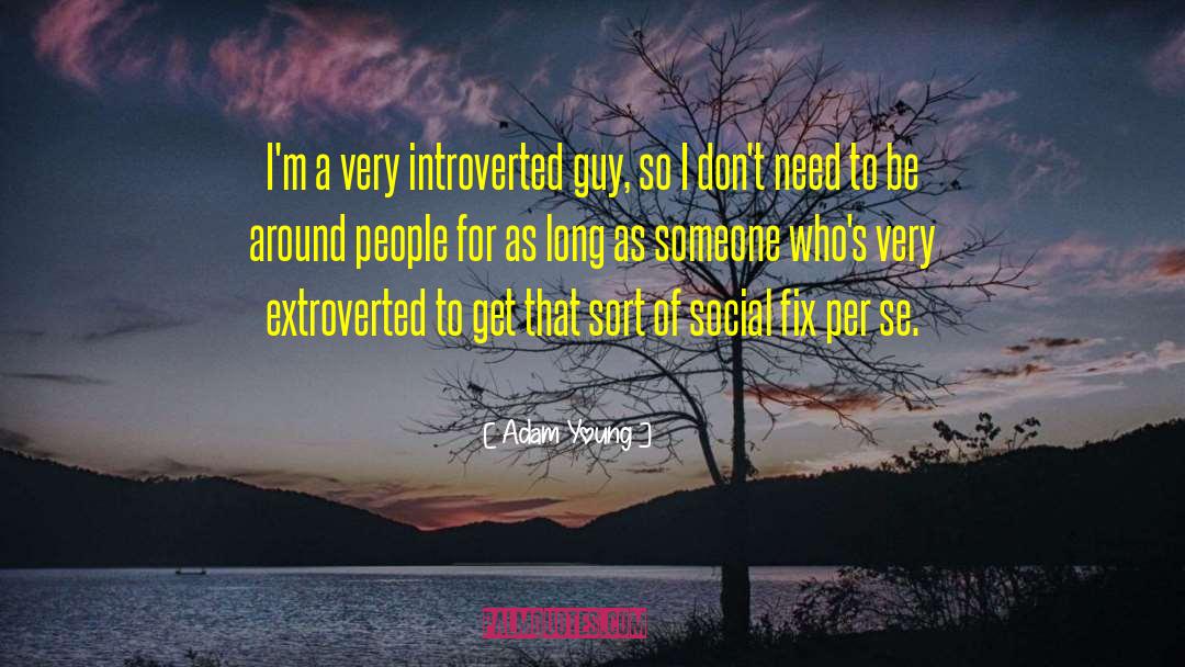 Introverted quotes by Adam Young