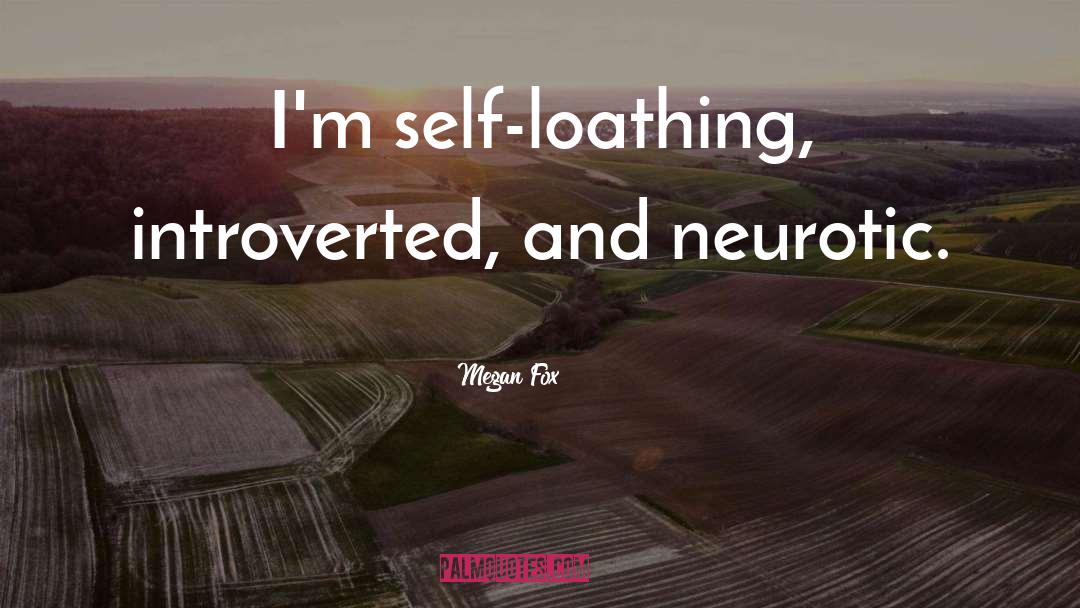 Introverted quotes by Megan Fox
