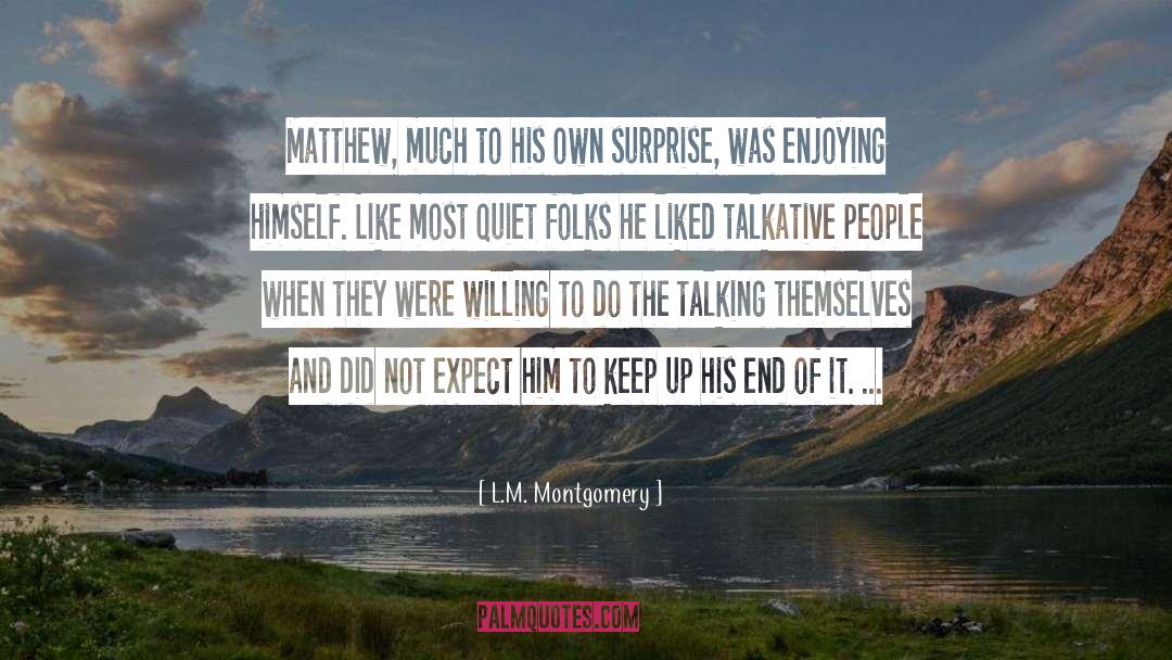 Introverts quotes by L.M. Montgomery